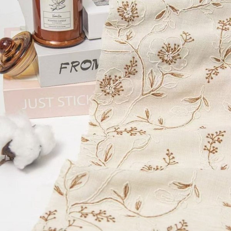 Embroidered Tulle Lace Trim Fa - огляд і ціна Sewing Fabric