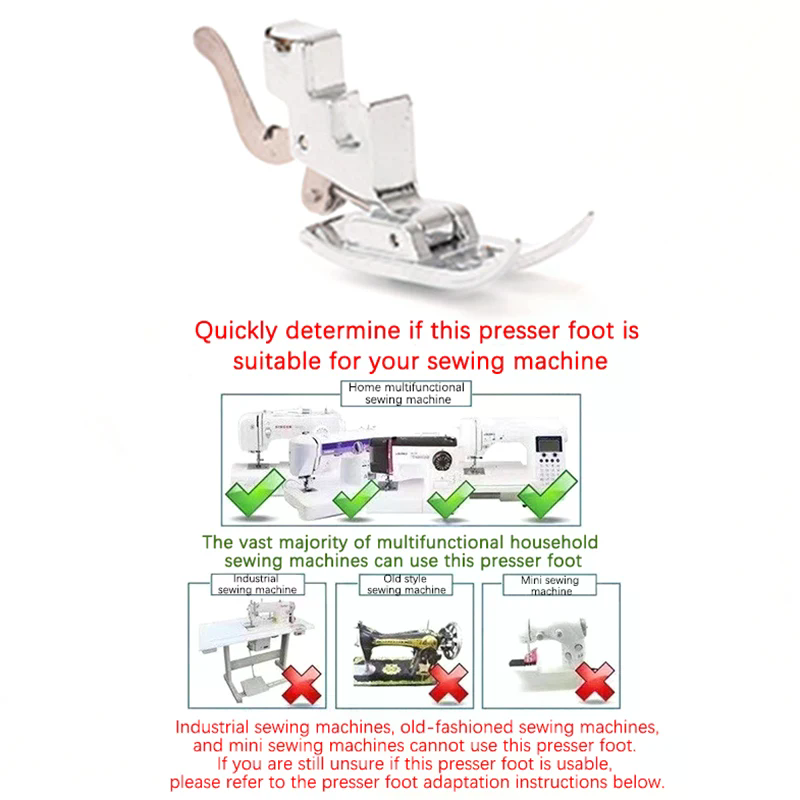 2Pcs Stitching Foot Holder Uni - огляд і ціна Textile Sewing Machine
