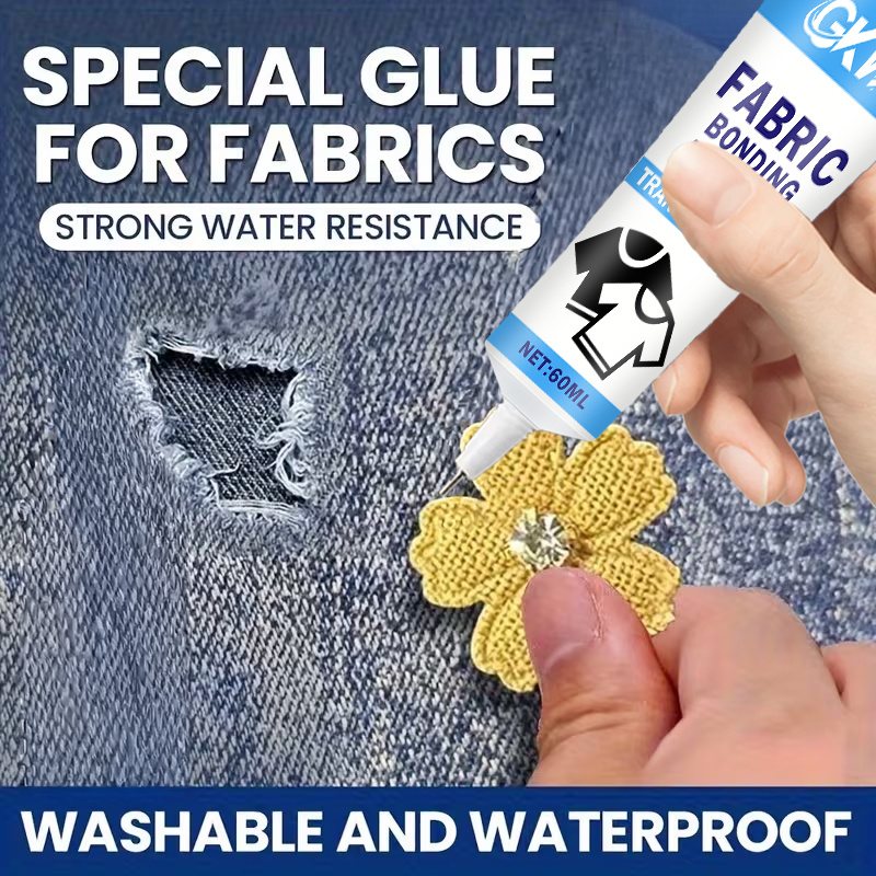 Strong Fabric Glue, Transparen - огляд і ціна Fabric Glue Bond