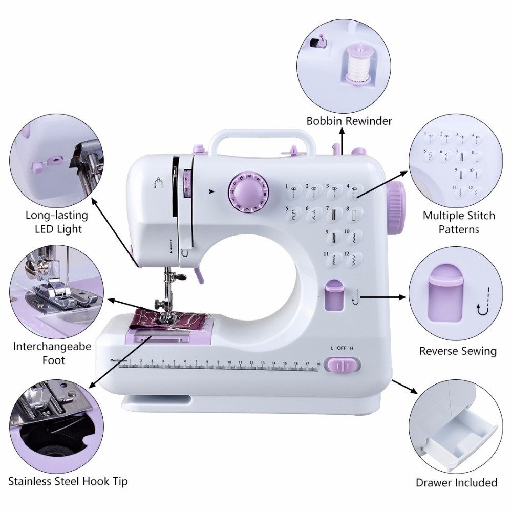 Electric Household Mini Sewing - огляд і ціна Sewing Jahit