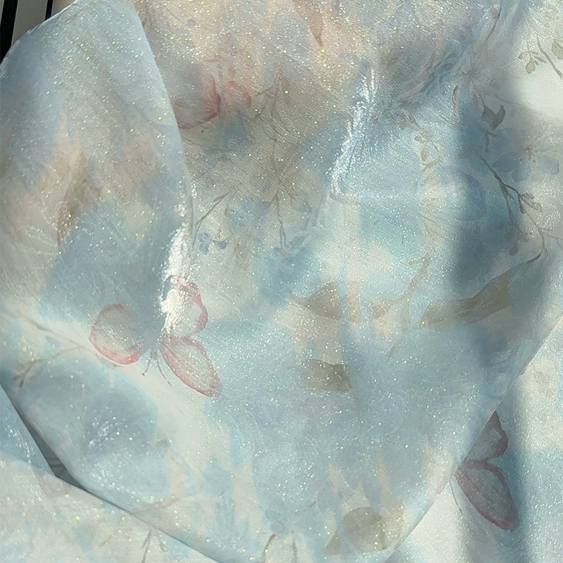 1m Chinese Style Floral Jacqua - огляд і ціна Sewing Fabric