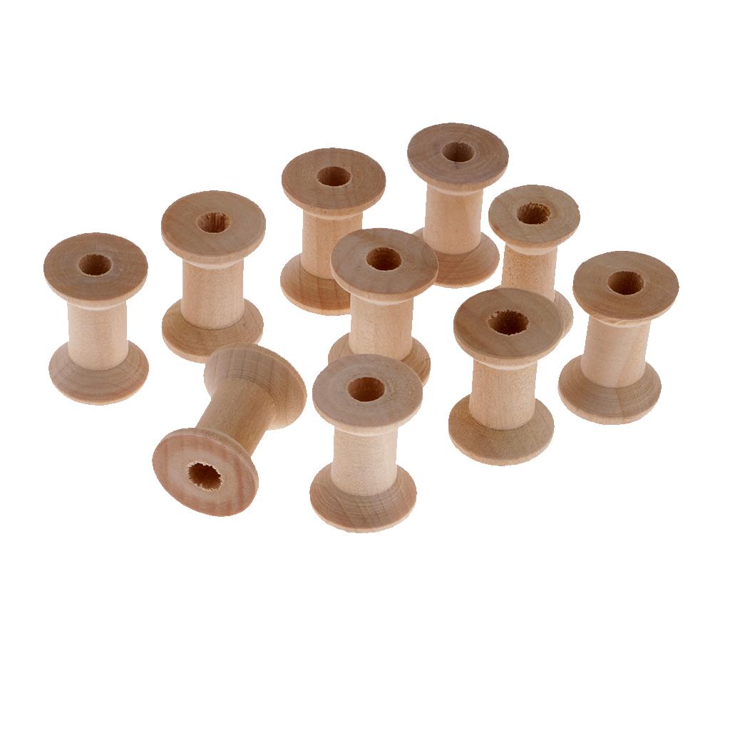 Wooden Empty Spool Thread Bobb - огляд і ціна Thread Bobbins Empty