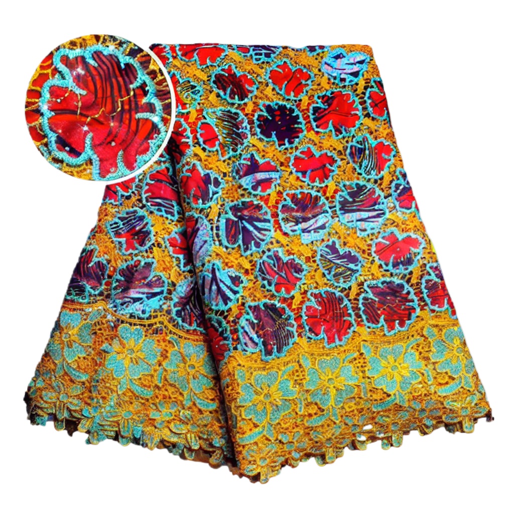 100% Cotton African Glitter Wa - огляд і ціна Sewing Batik