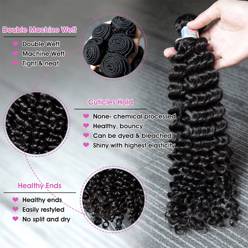 Real Human Hair Bundles Brazil - огляд і ціна Sewing Lab