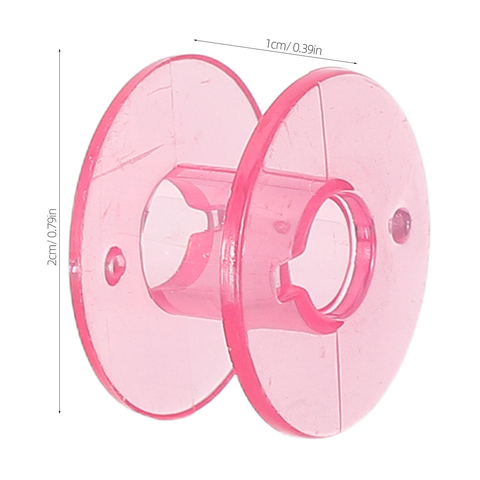 50Pcs Clear Plastic Bobbins Se - огляд і ціна Thread Bobbins Empty