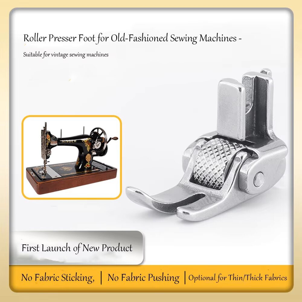 All Steel Roller Presser Foot  - огляд і ціна Textile Sewing Machine