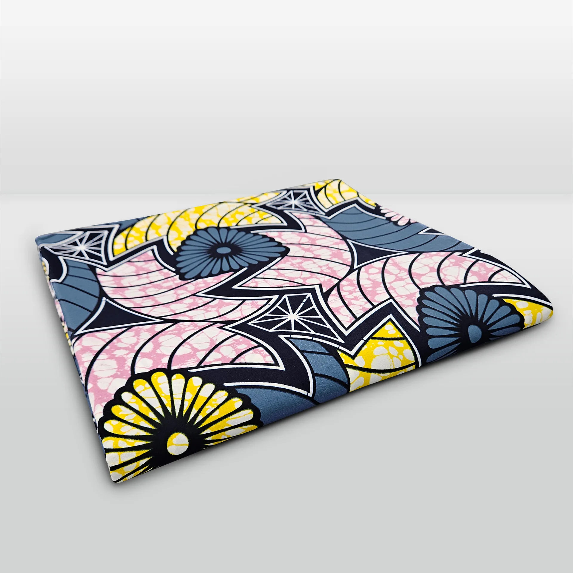 Cotton African Waxed Fabric Ye - огляд і ціна Sewing Batik